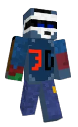 jefferyiscool's Minecraft skin wearing the Pan cape