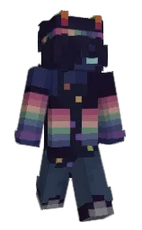 Slim Minecraft skin