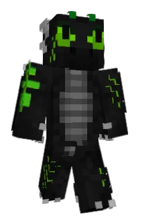 Front of Virescent's skin