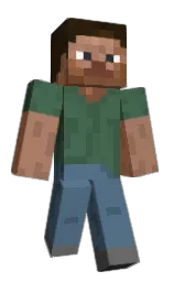 Rickenzino's Minecraft skin wearing the Vanilla cape