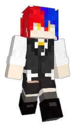 white and romantic Minecraft skin — Classic model — first worn by RANE_1222