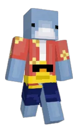Hamdila's Minecraft skin wearing the Vanilla cape