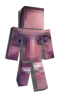Front of PioBlastic's skin