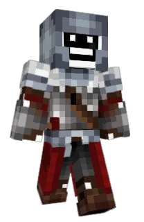 Front of Quelte's skin