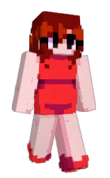 cinderella and dark burgundy Minecraft skin — Slim model — first worn by vyr1x4