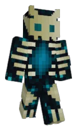ManuSR's Minecraft skin wearing the Aurora cape