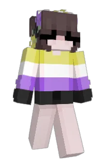 Front of Minecraft skin