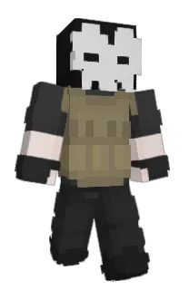 Front of Minecraft skin