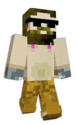 double spanish white and akaroa Minecraft skin — Classic model — first worn by PanPukielka