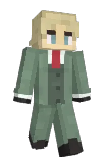Front of Iggen's skin