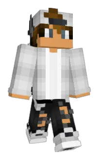 Front of Zinex's skin