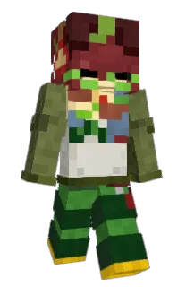 Front of Minecraft skin