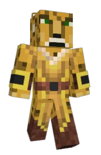 Front of Lenchard's skin