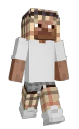 mercury and sorrell brown Minecraft skin — Slim model — first worn by melpe_