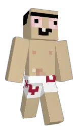 SKYBLOCK2006's Minecraft skin wearing the Pan cape