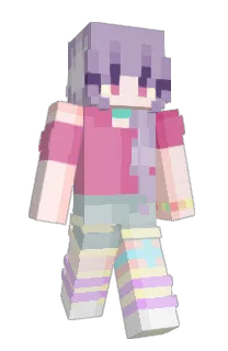 Front of Misskaay's skin