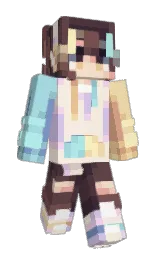 Slim Minecraft skin