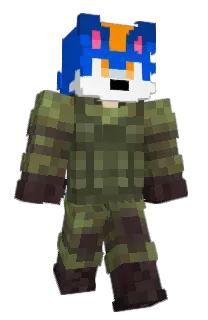 Front of Minecraft skin