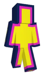 blue zodiac and lemon Minecraft skin — Classic model