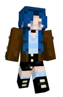Front of Animaniman's skin