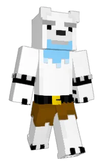 Front of TunaBear's skin