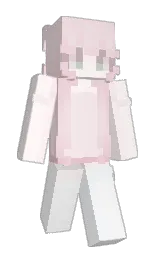 anokz's Minecraft skin wearing the Purple Heart cape