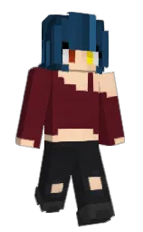 elephant and shark Minecraft skin — Slim model