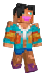 Slim Minecraft skin
