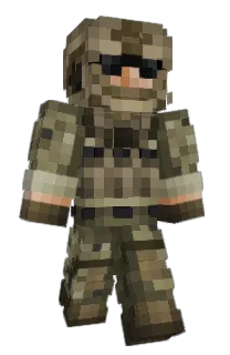Front of Minecraft skin
