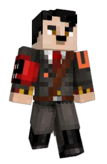 Front of ToonBolt's skin