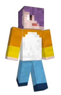 Front of Adeias's skin