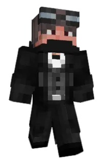 Front of ProtoRon's skin