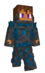 Dadmon1901's Minecraft skin wearing the Pan cape