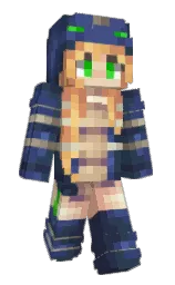 Glitch_Trip's Minecraft skin wearing the Cherry Blossom cape