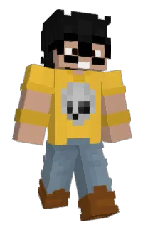 Front of Yacody's skin