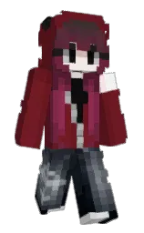 cherrywood and persian plum Minecraft skin — Slim model