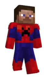 iRev's Minecraft skin wearing the Aurora cape