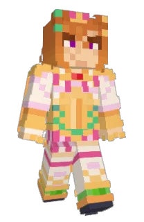 Front of rafibird's skin