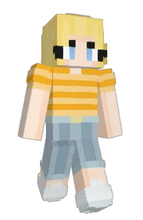 Front of Calamination's skin