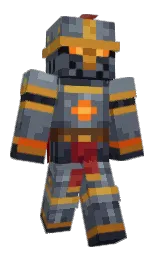 shuttle gray and trout Minecraft skin — Classic model