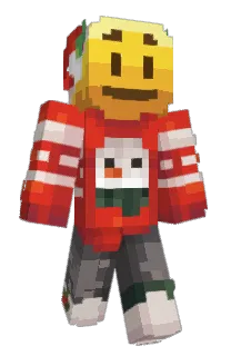 Front of Declane's skin