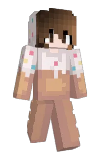 Front of Minecraft skin