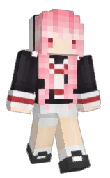 MukugeQwQ's Minecraft skin wearing the Migrator cape