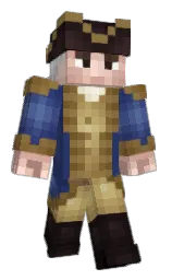 ScienceTeamKevin's Minecraft skin wearing the Migrator cape