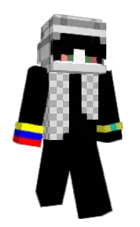 black and alto Minecraft skin — Slim model