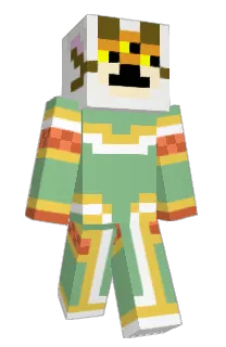 Front of Adeias's skin