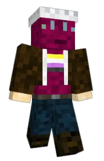 Front of Krovierek's skin