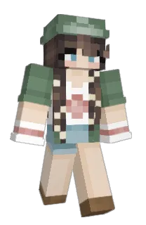 Front of Glowshroomi's skin