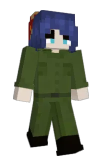 Front of AluminumFox's skin