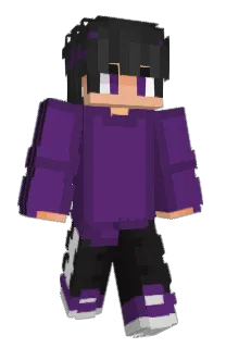 Front of Cahy's skin